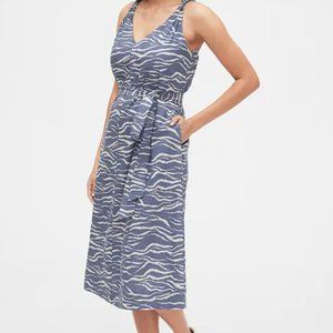 Knotted Cami Midi Dress